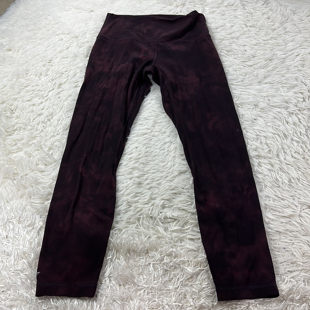 Lululemon Align Pant *Diamond Dye Diamond Dye Cassis Black
